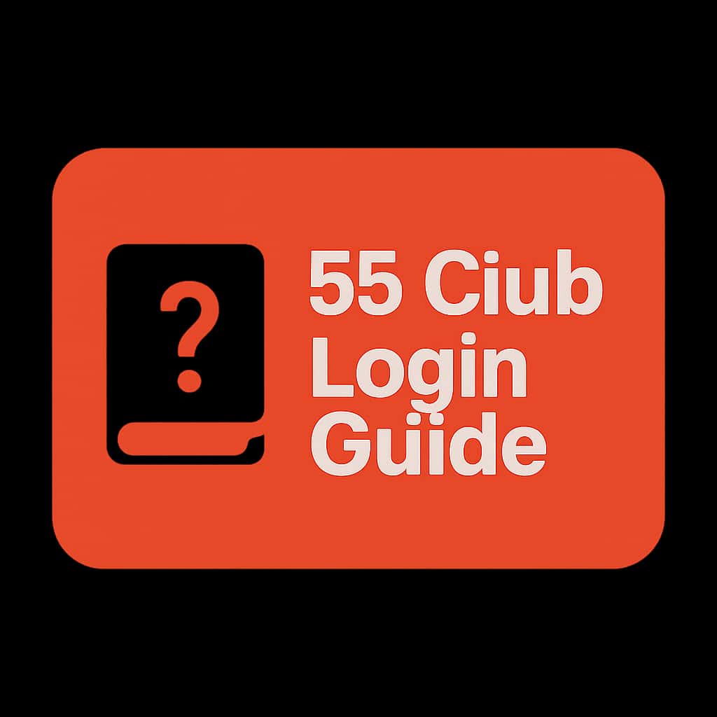 Icon representing the 55 Club Login Guide.