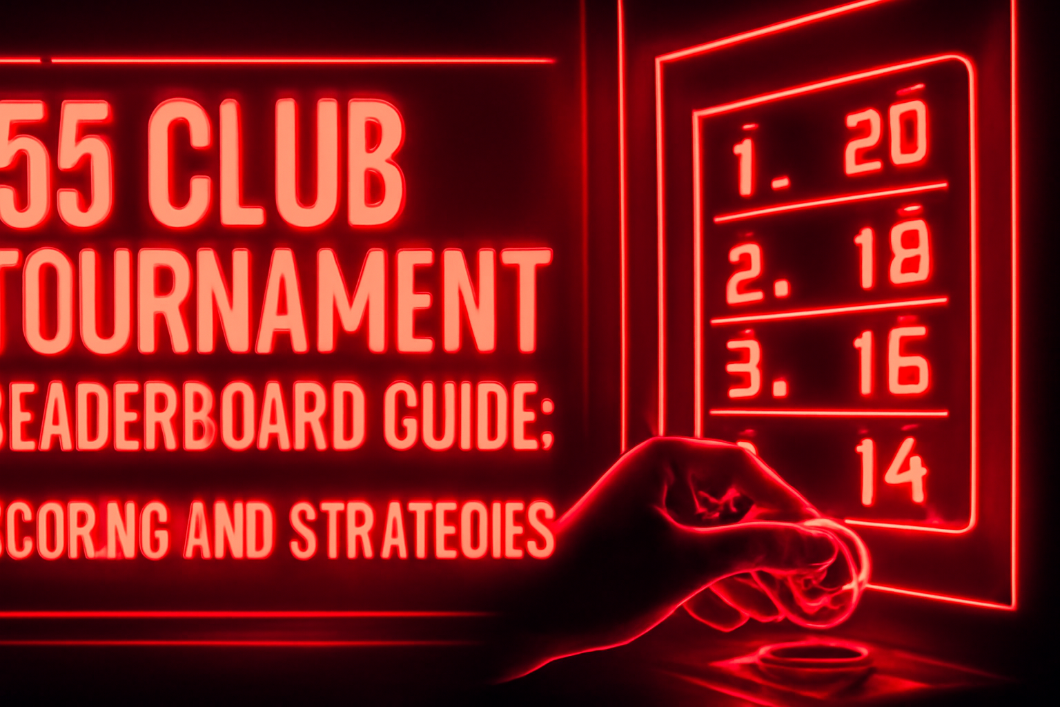 An informative graphic illustrating tips for securing a 55 Club account.