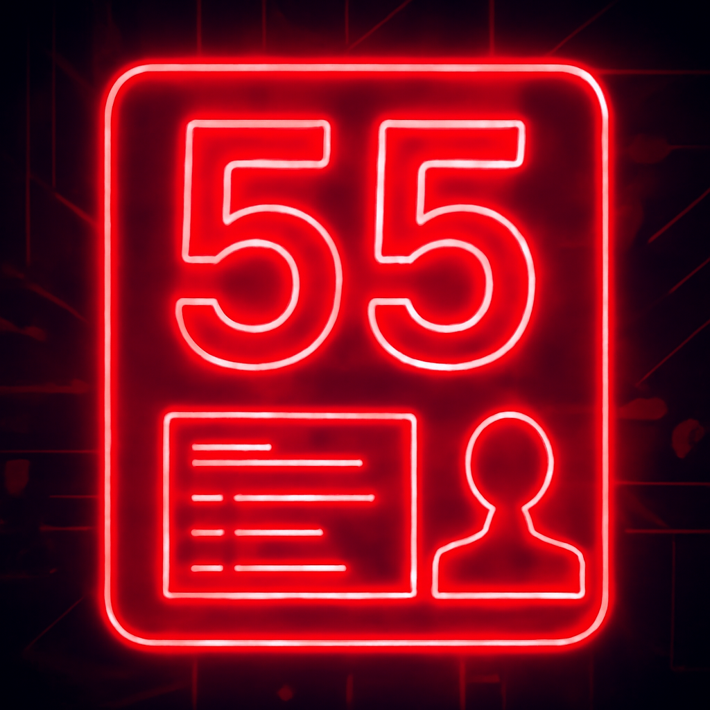 An icon symbolizing guidance for Secure 55 Club Account.