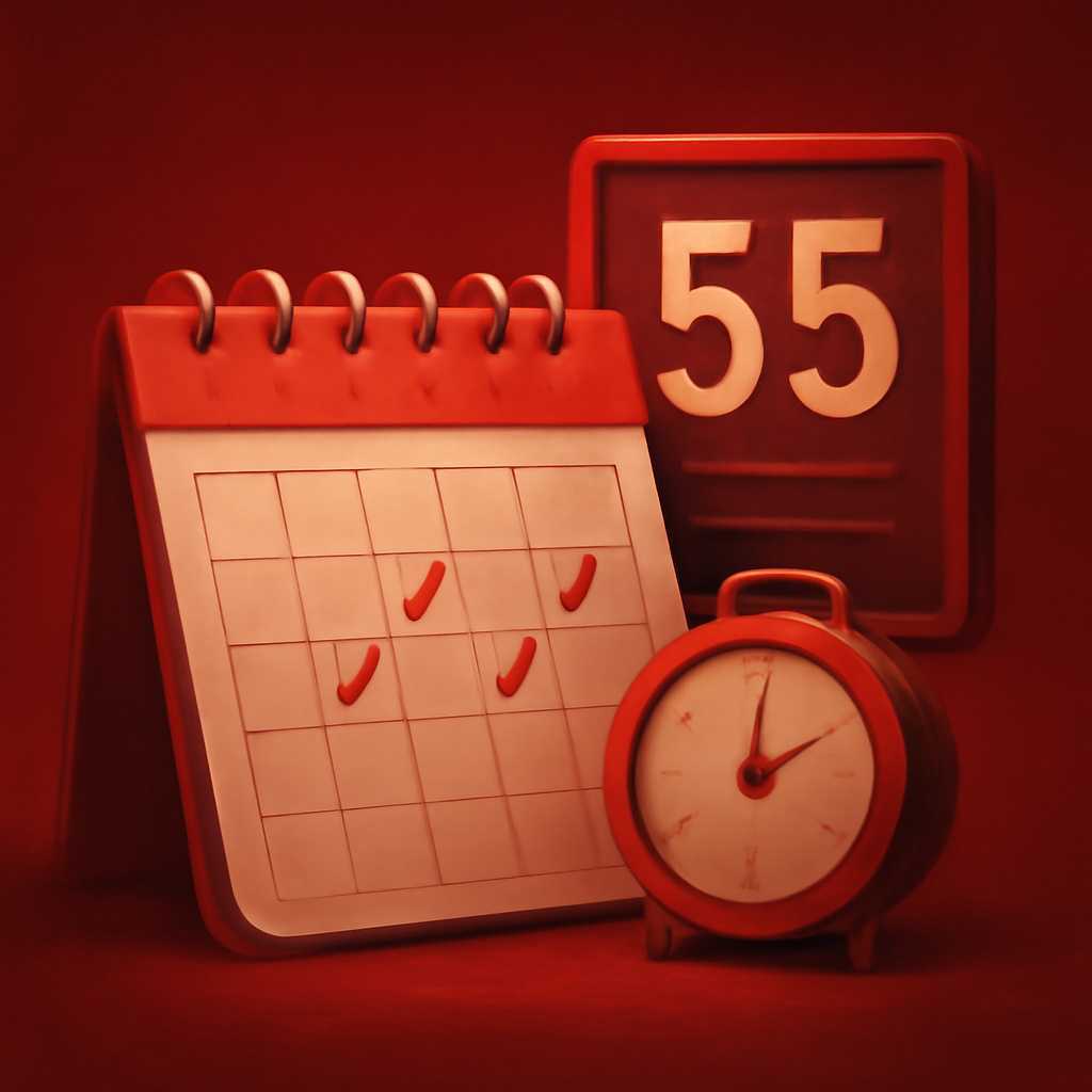 A professional badge symbolizing the 55 Club Account Recovery assistance.